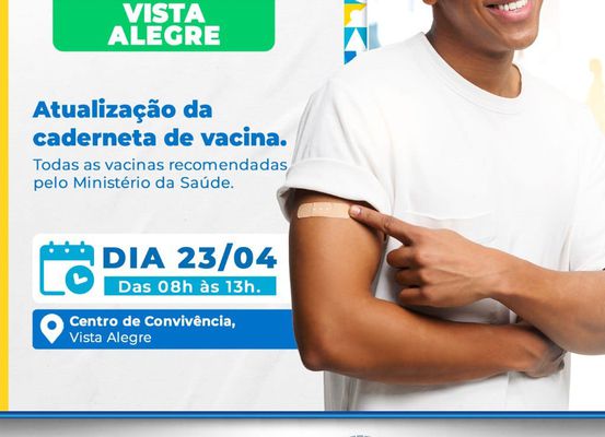 Ação de saúde leva vacinação aos bairros Vista Alegre e Sol do Cerrado