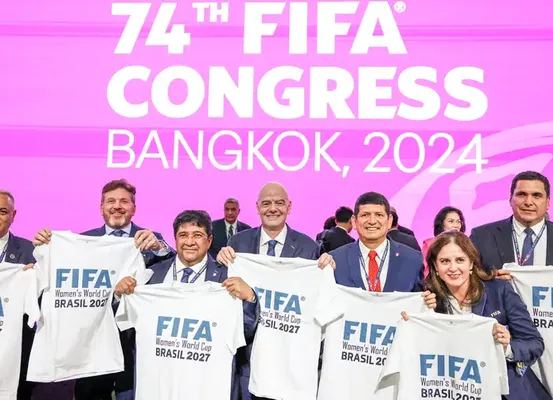 Brasil vai sediar Copa do Mundo Feminina de futebol em 2027