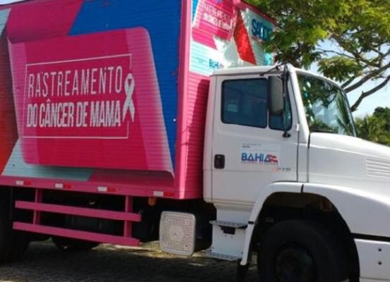 Caminhão da Mamografia oferece exames gratuitos em Morro do Chapéu