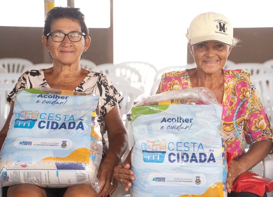 Cesta Cidadã: 2 mil famílias receberam auxílio em Luís Eduardo Magalhães