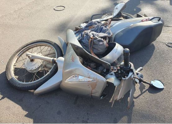 Mulher que estava na garupa de moto morre após acidente na BA-052 em Itaguaçu da Bahia