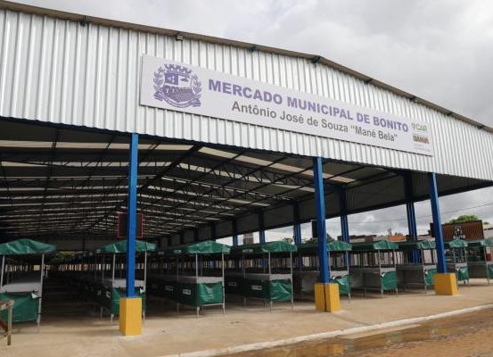 População de Bonito conta com novo espaço qualificado de comercialização de produtos para a população